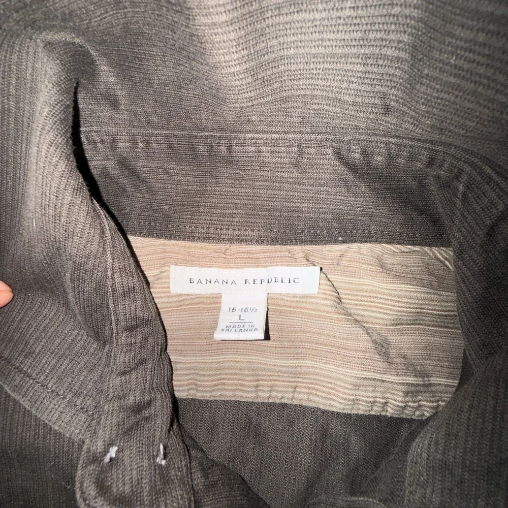 Banana Republic Brown Casual Button Down Shirt